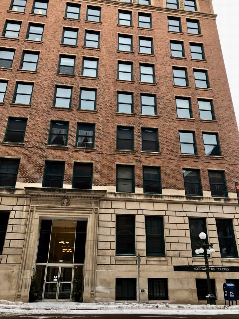 Step 1: Northwestern Building